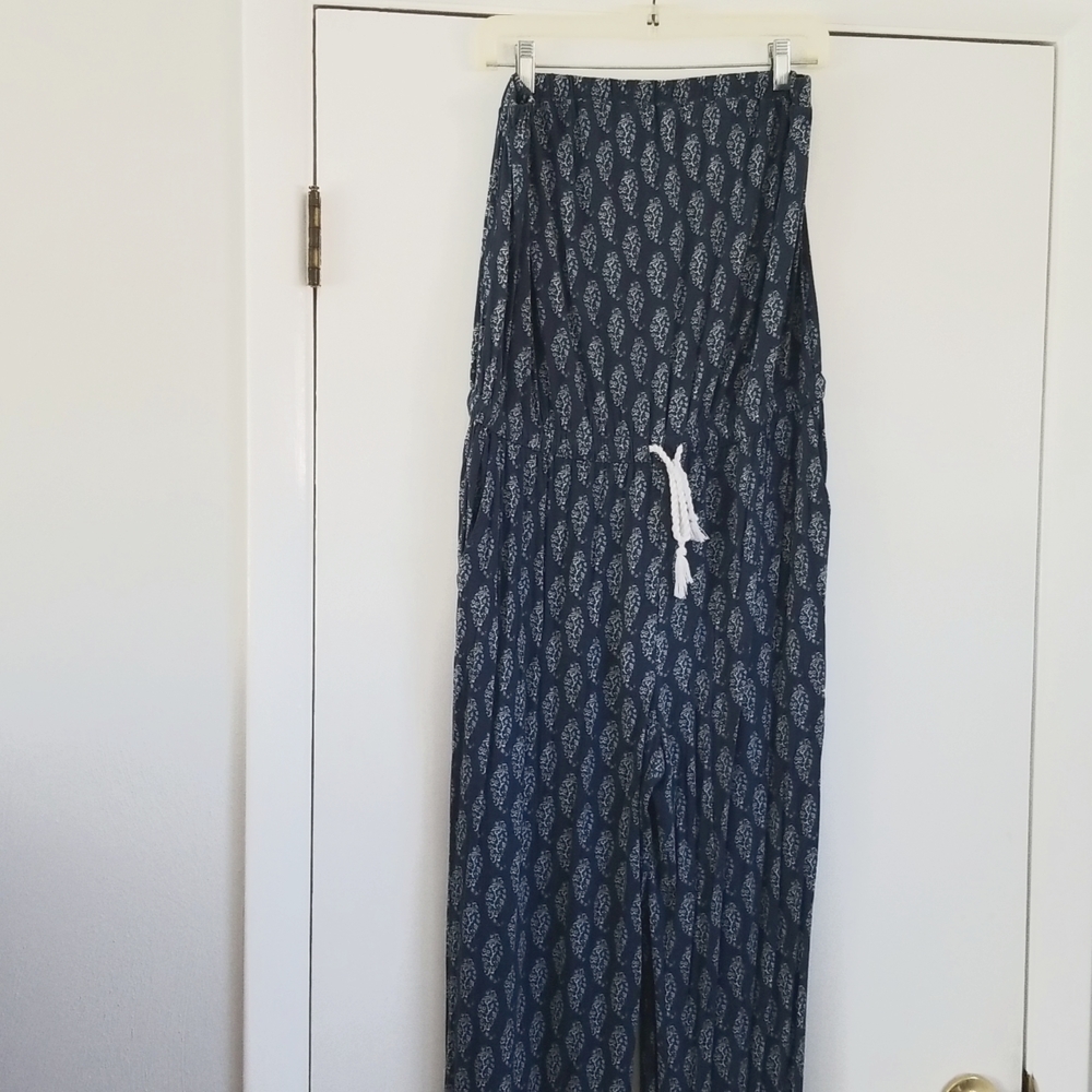 LOFT strapless jumpsuit NWT